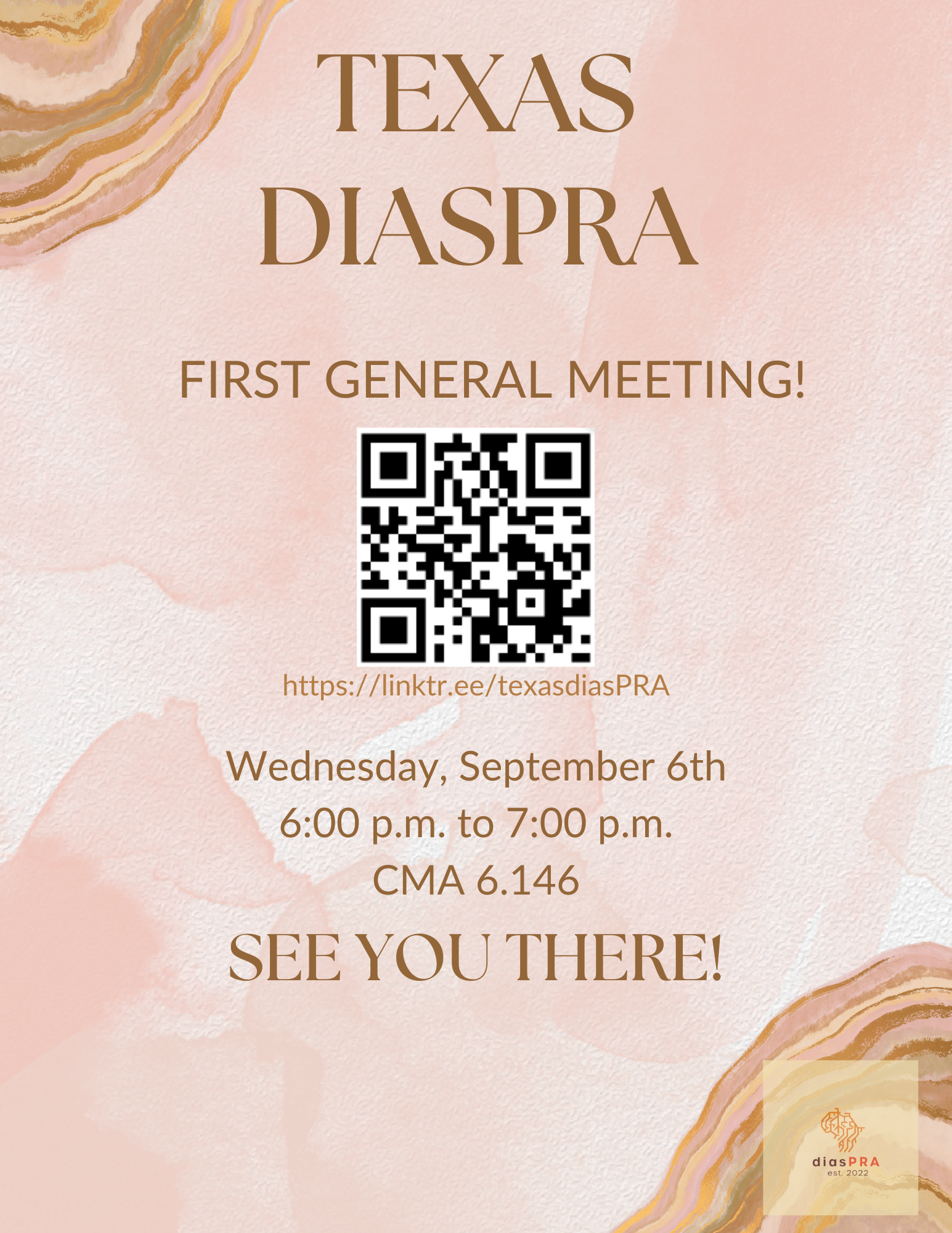 Texas DiasPRa First General Meeting 9.6.23