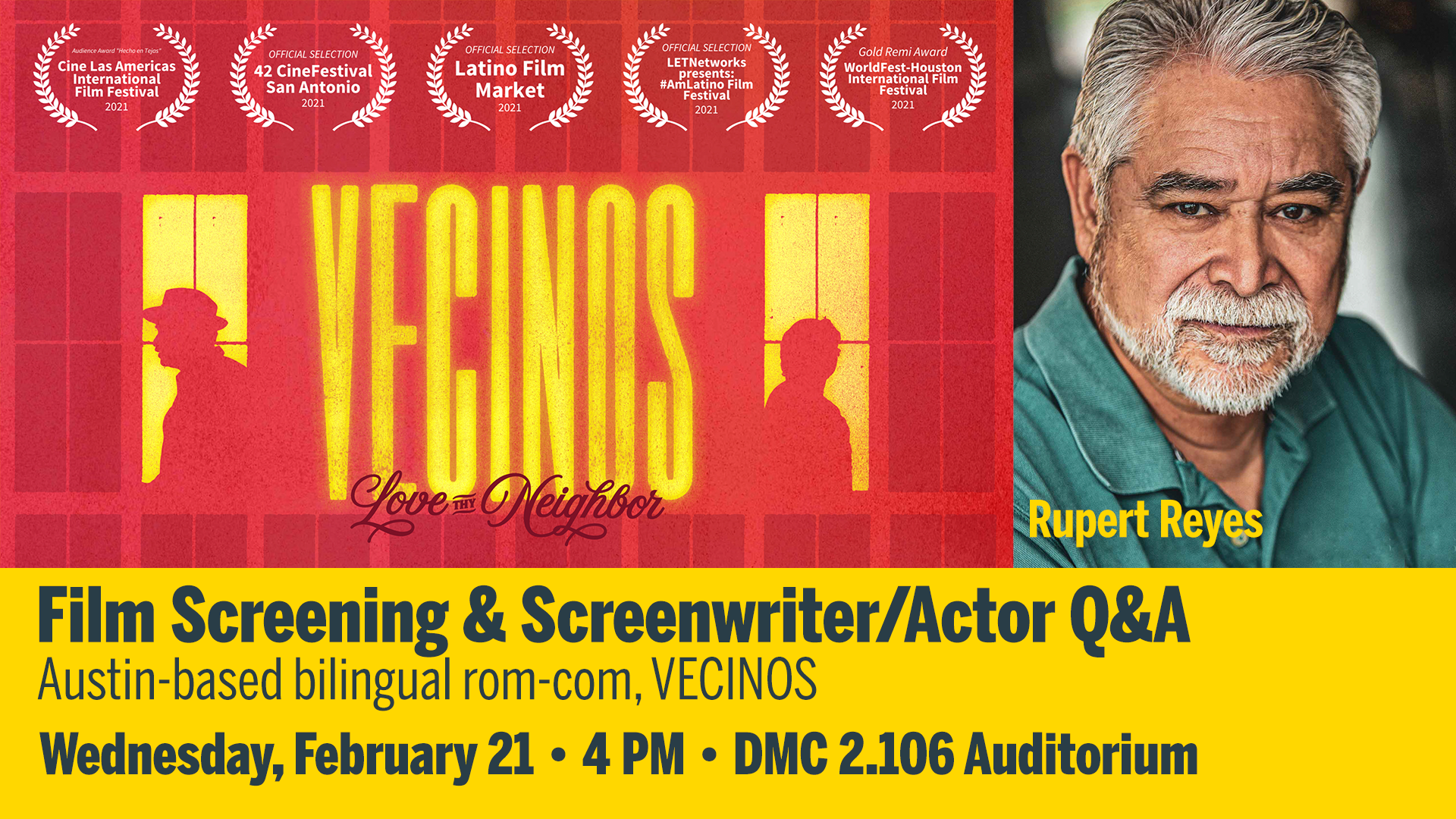 Vecinos Screening and Screenwriter Talk