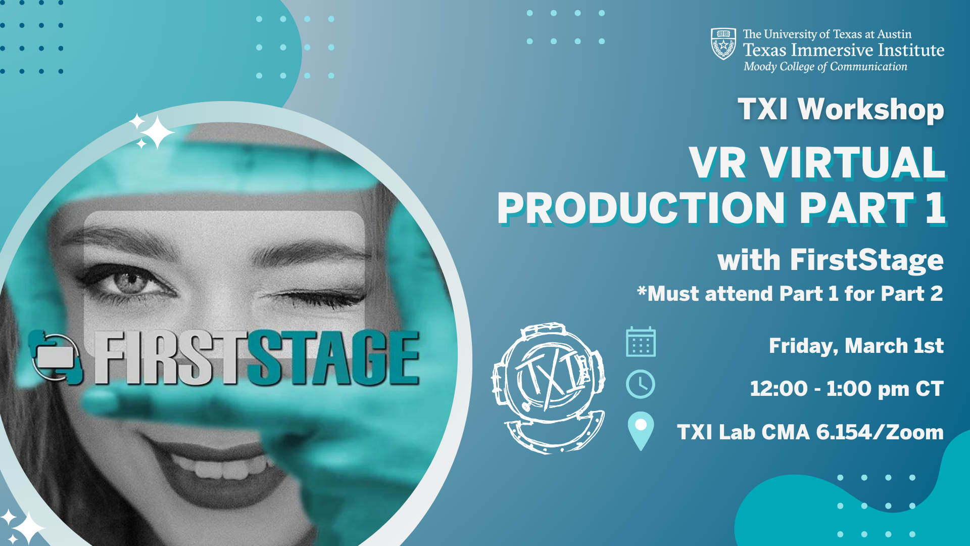 txi workshop firststage vr virtual production