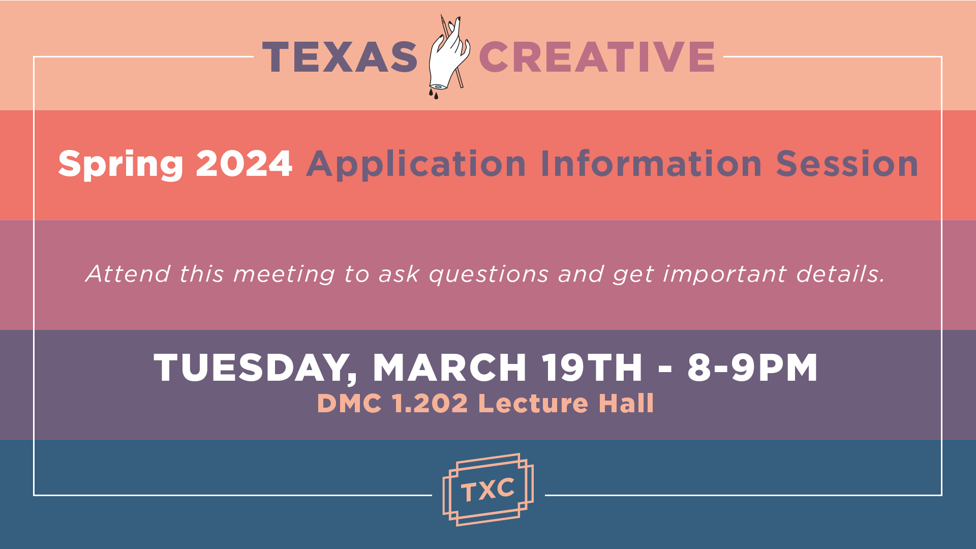 TXC App Info Session