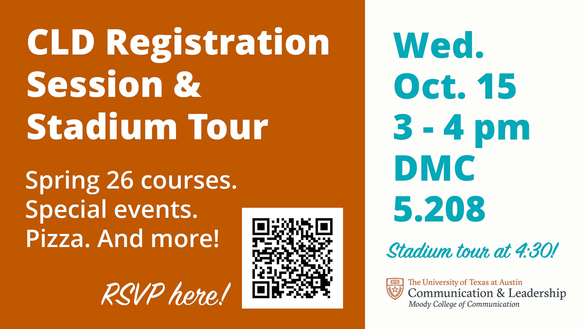 CLD registration session