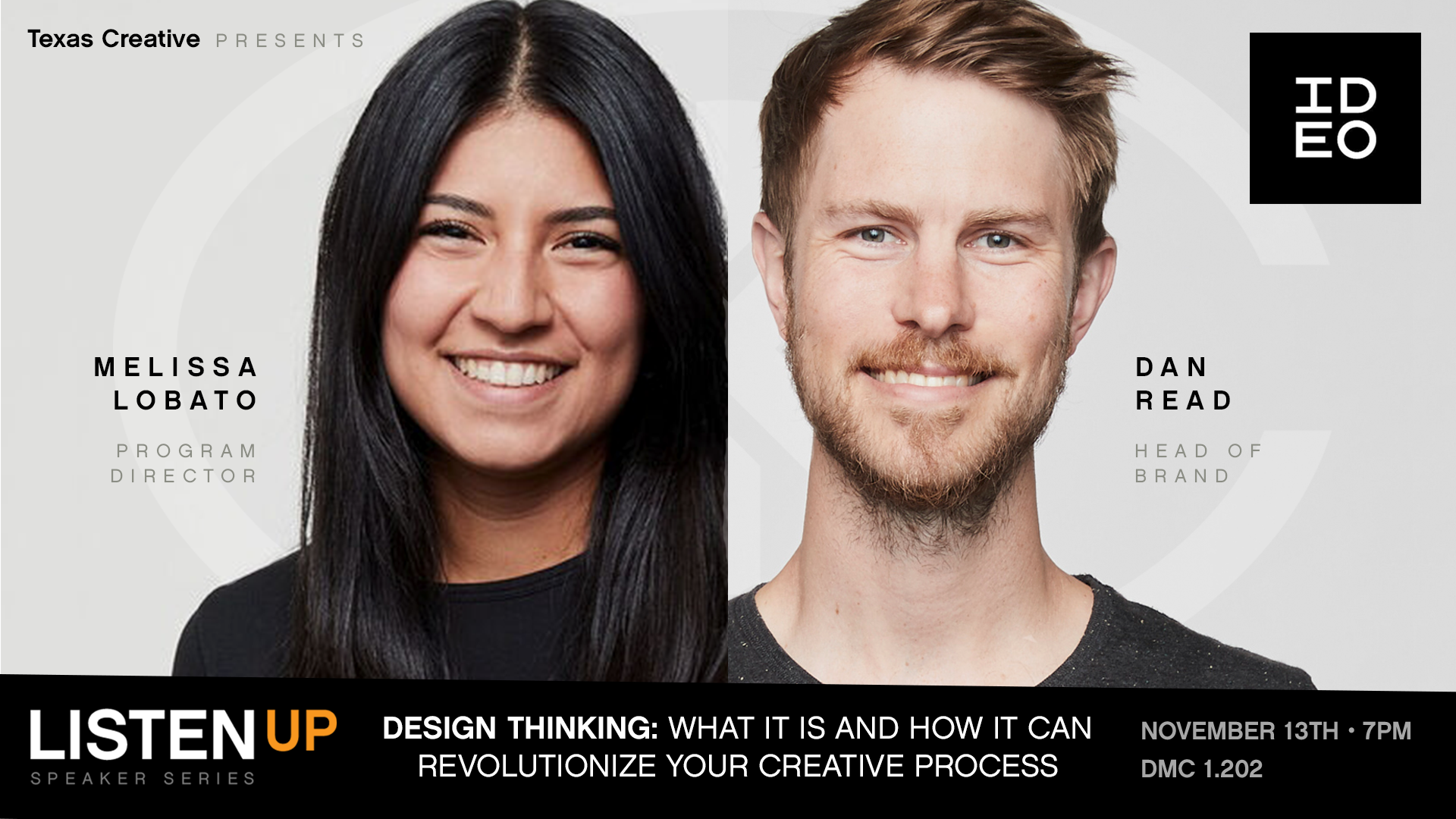 TXC presents: IDEO in the ListenUp Speaker Series